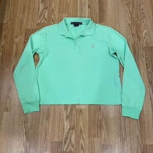 Polo by Ralph Lauren Mint Green Long Sleeve Top